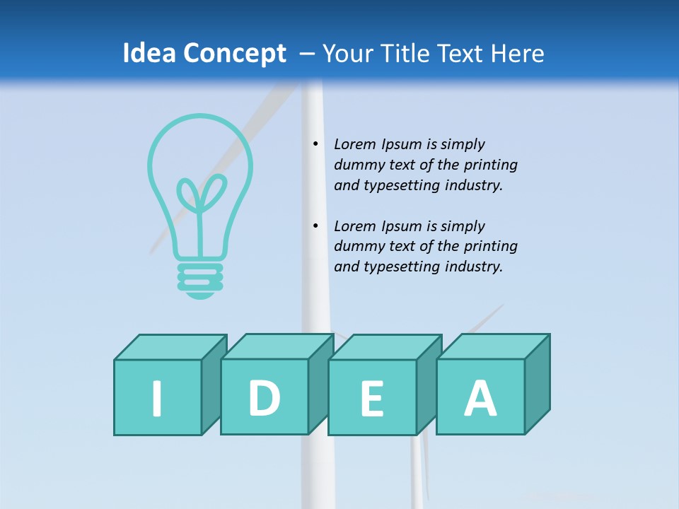 Wind Power PowerPoint Template
