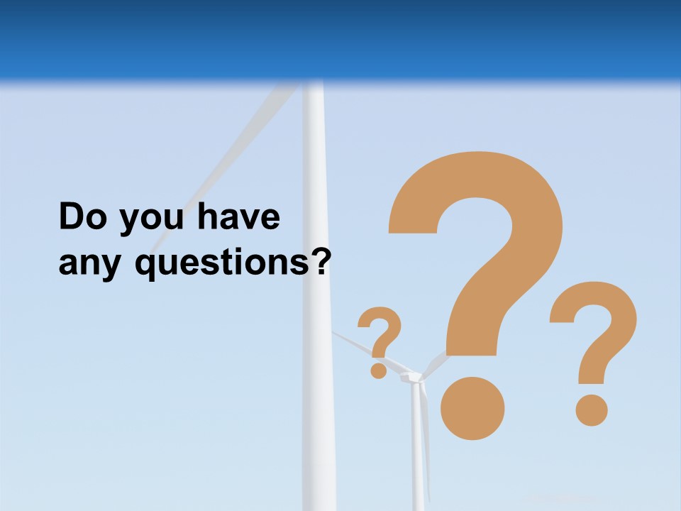 Wind Power PowerPoint Template