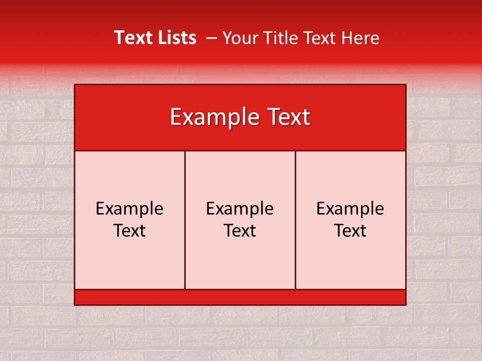 No Alcohol Sign Painted On Brick Wall PowerPoint Template