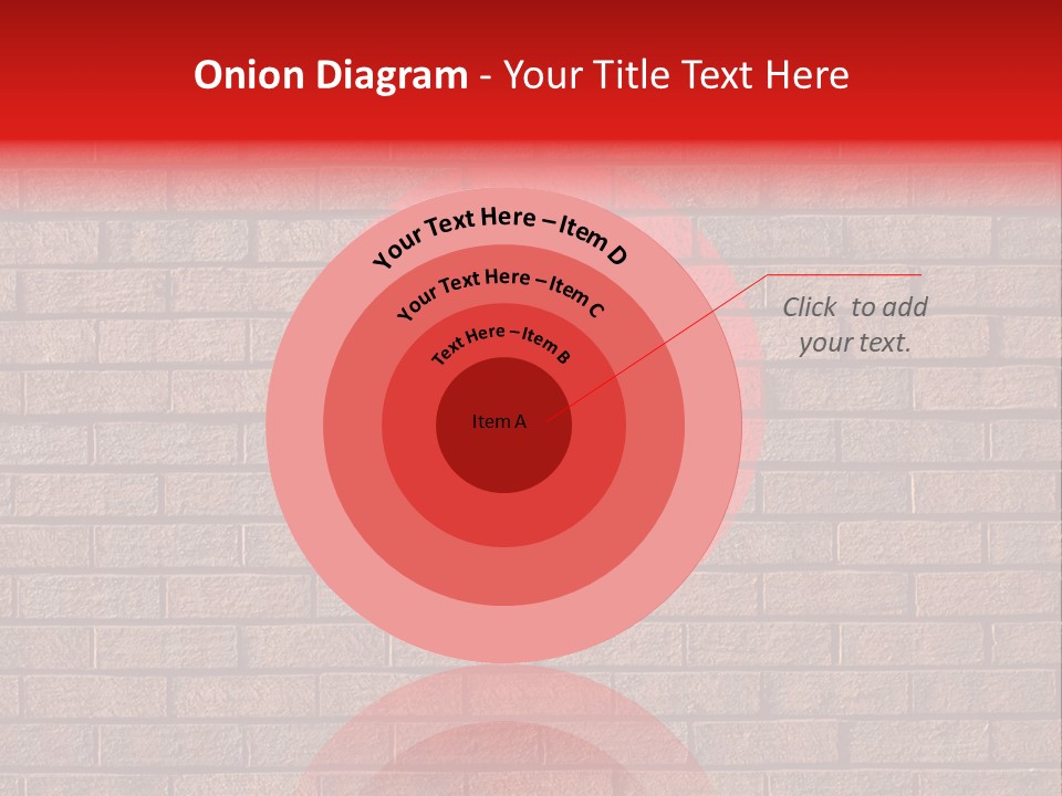 No Alcohol Sign Painted On Brick Wall PowerPoint Template