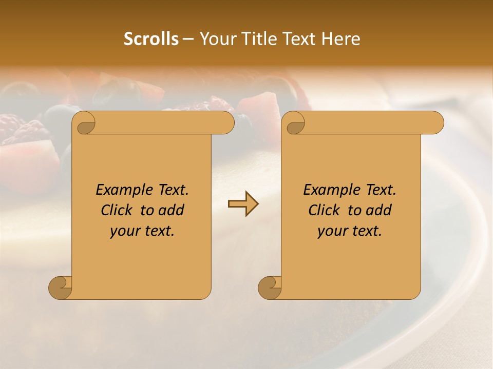 Woman Making Frame With Her Hands PowerPoint Template