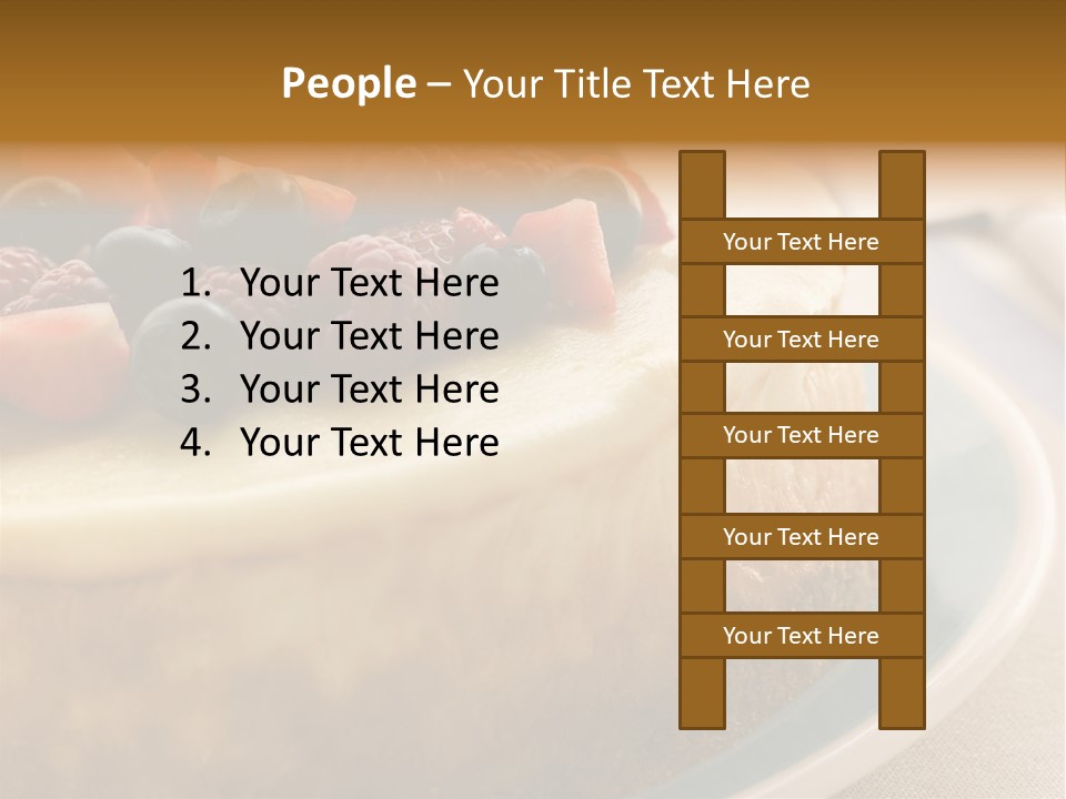 Woman Making Frame With Her Hands PowerPoint Template