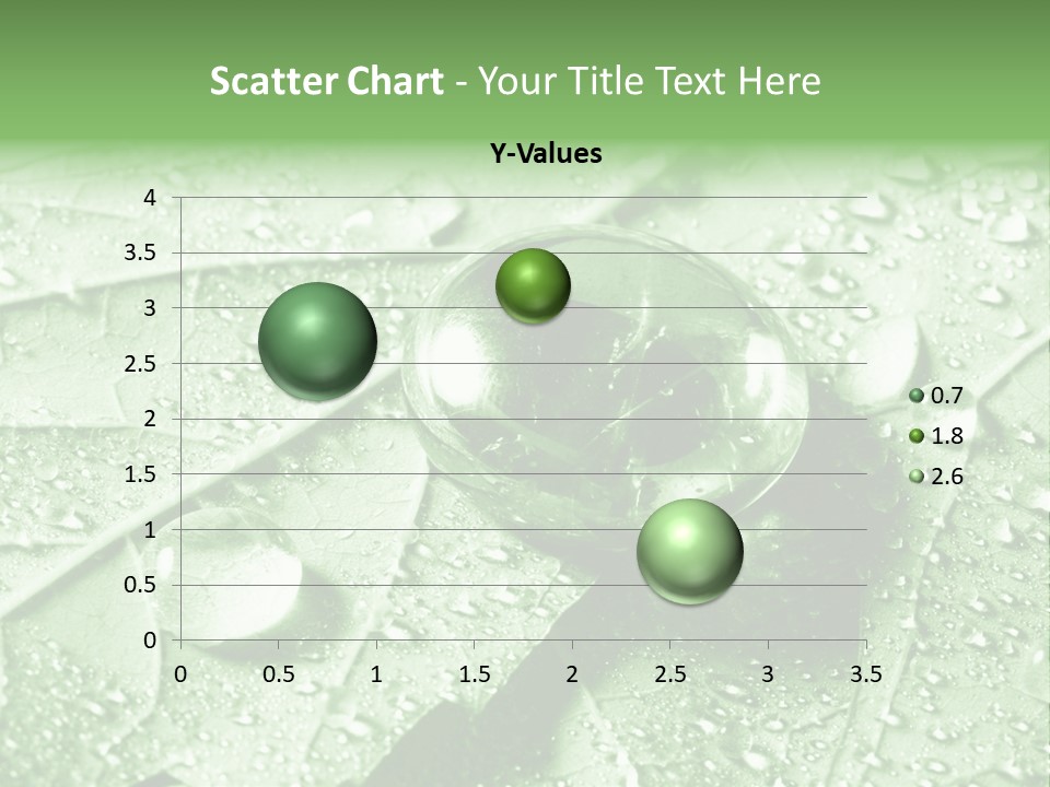 Drops Of Water PowerPoint Template