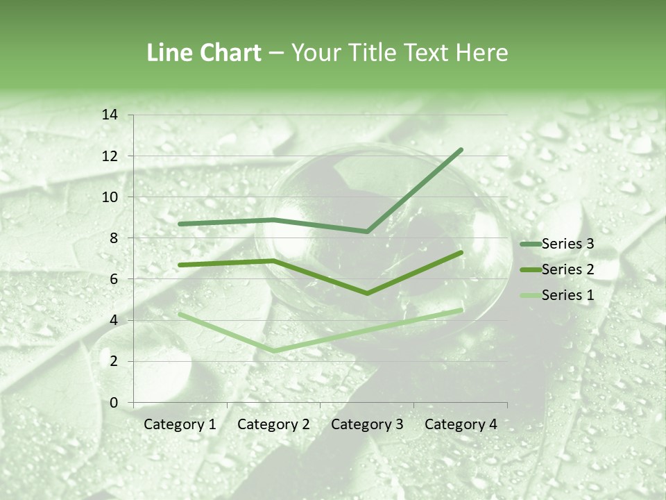Drops Of Water PowerPoint Template