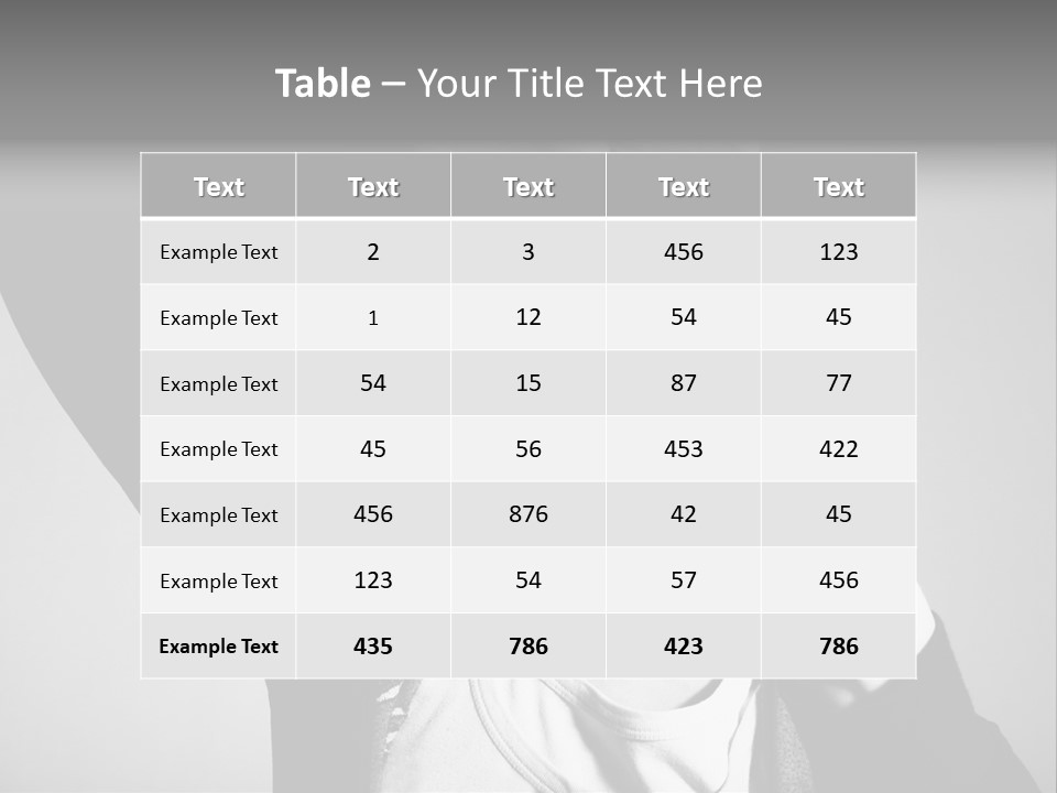 Woman Making Frame With Her Hands PowerPoint Template