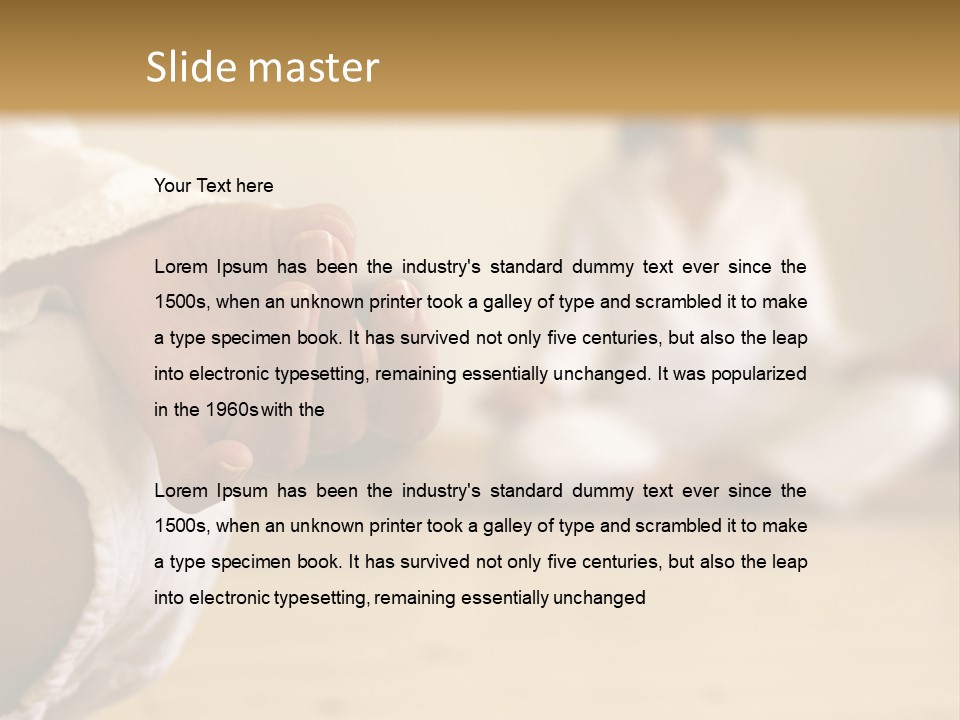 Meditation PowerPoint Template