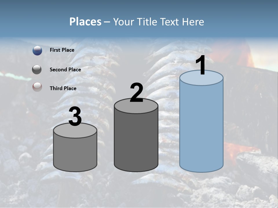 Sardines Kebabs PowerPoint Template