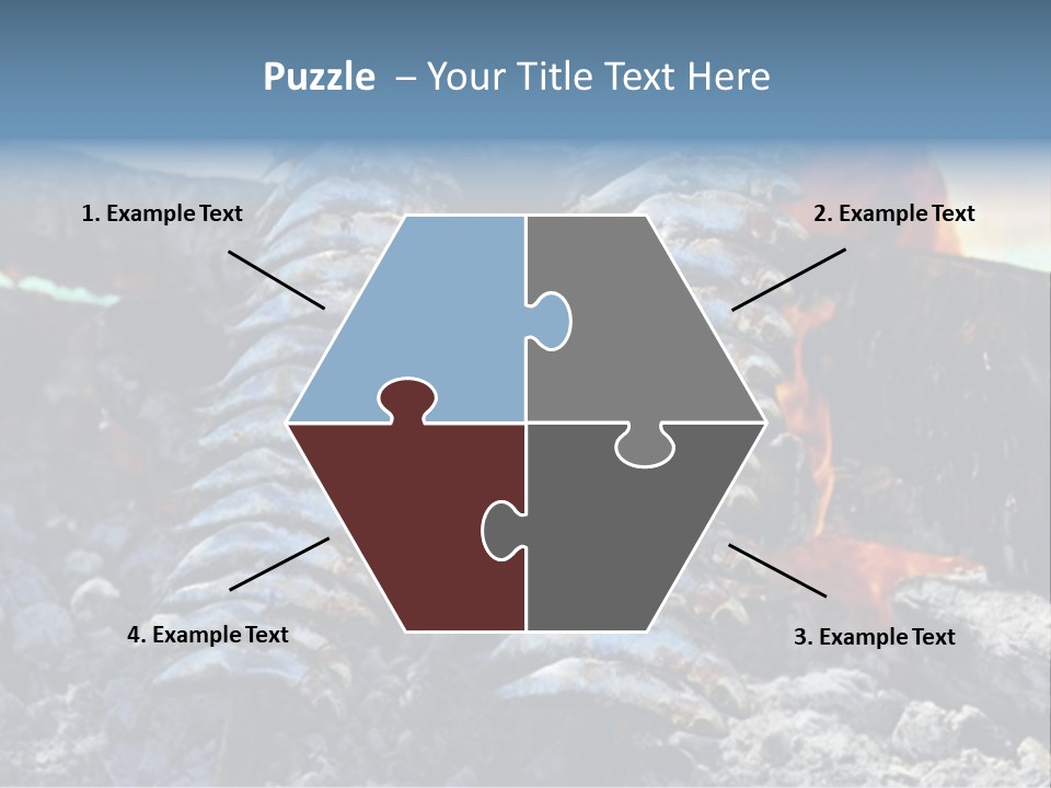 Sardines Kebabs PowerPoint Template