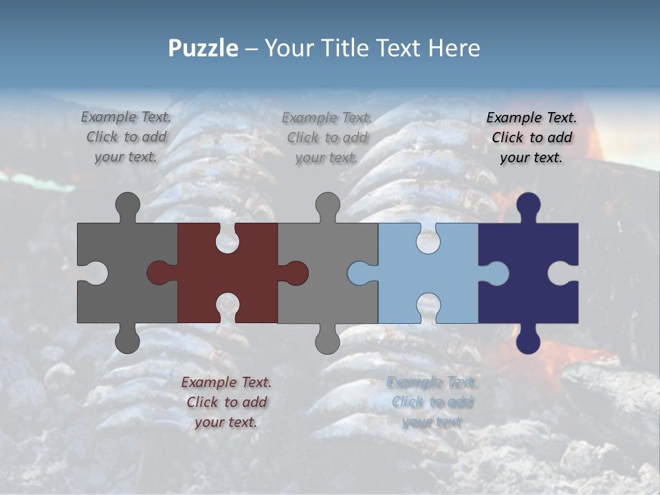 Sardines Kebabs PowerPoint Template