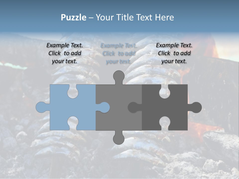 Sardines Kebabs PowerPoint Template