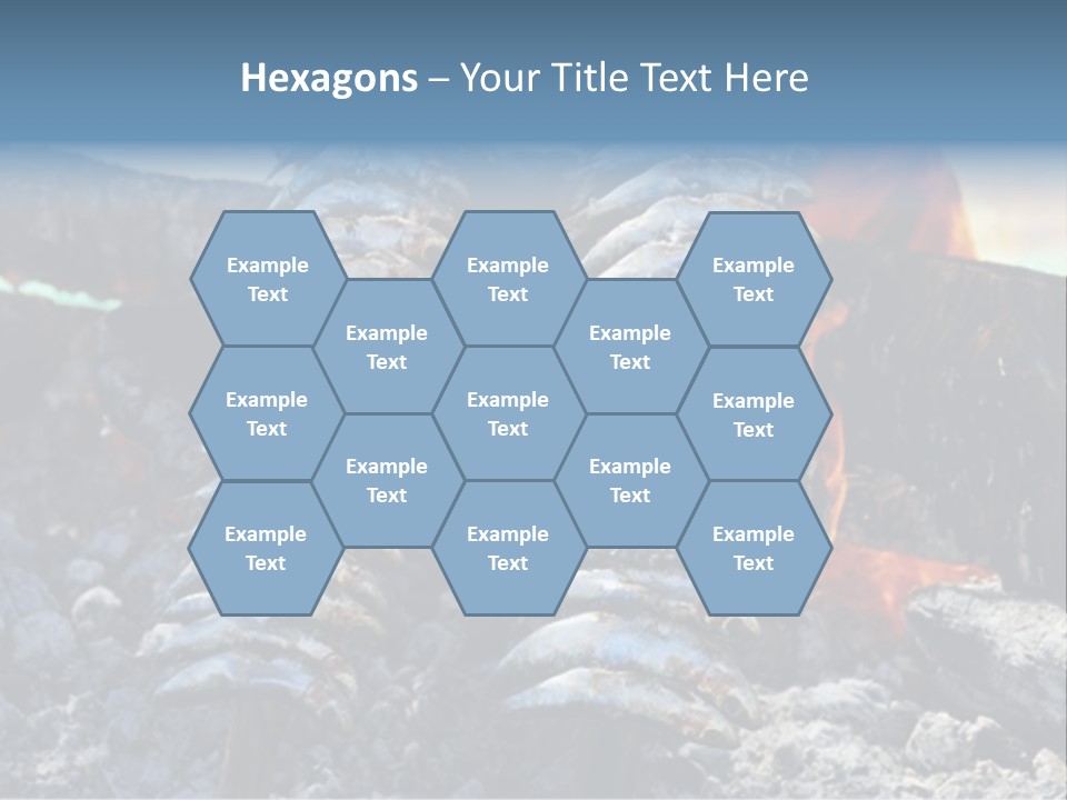 Sardines Kebabs PowerPoint Template