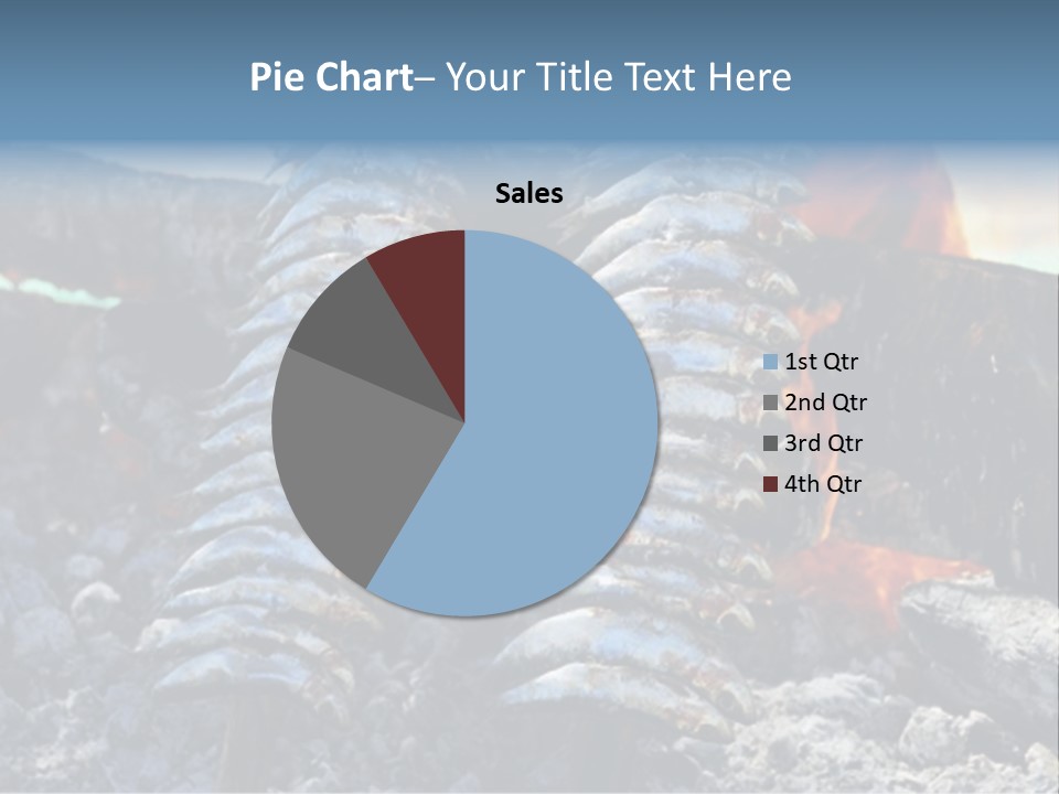 Sardines Kebabs PowerPoint Template