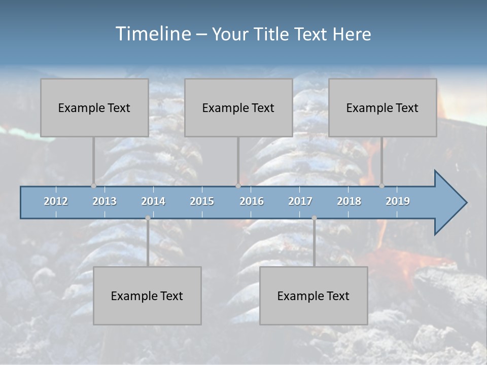 Sardines Kebabs PowerPoint Template