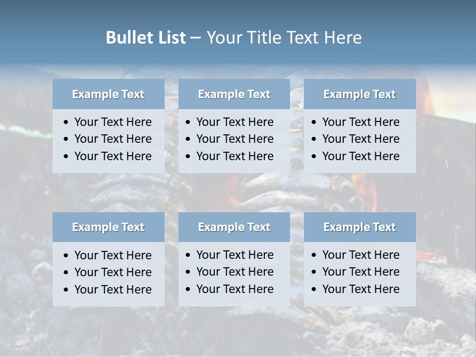 Sardines Kebabs PowerPoint Template