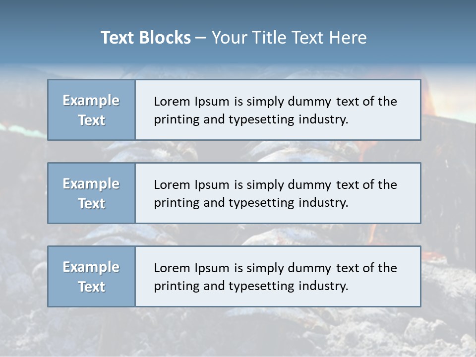 Sardines Kebabs PowerPoint Template