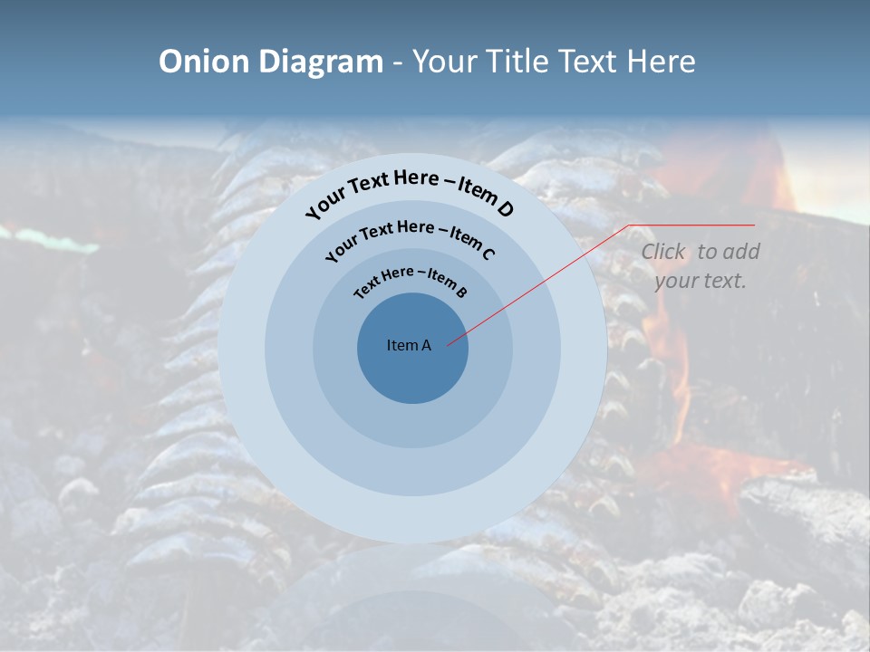 Sardines Kebabs PowerPoint Template