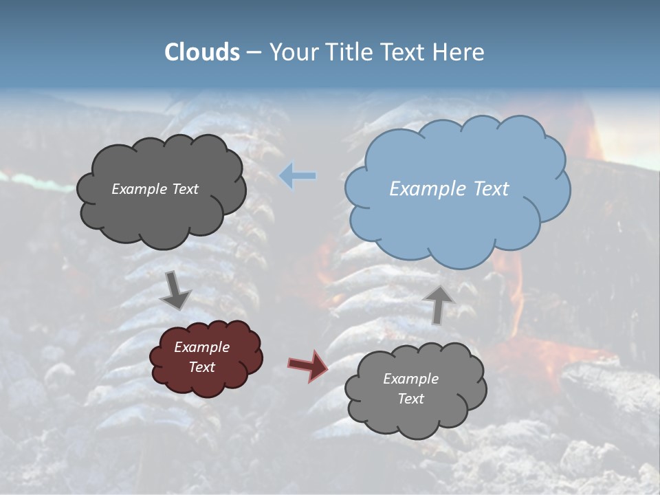 Sardines Kebabs PowerPoint Template