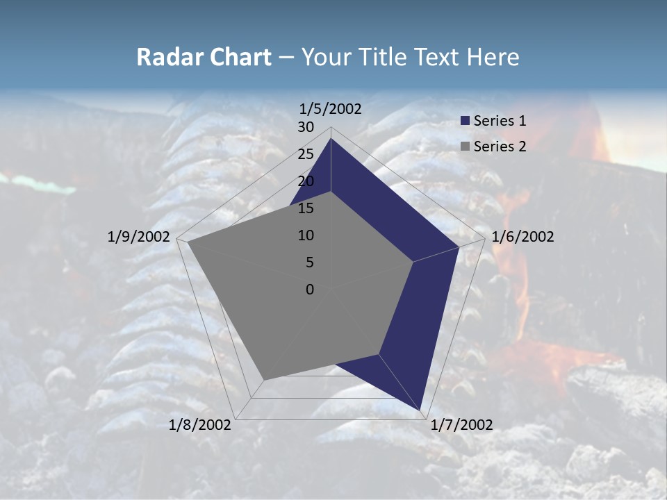 Sardines Kebabs PowerPoint Template