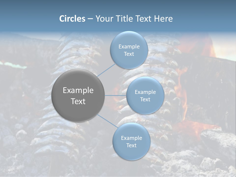 Sardines Kebabs PowerPoint Template