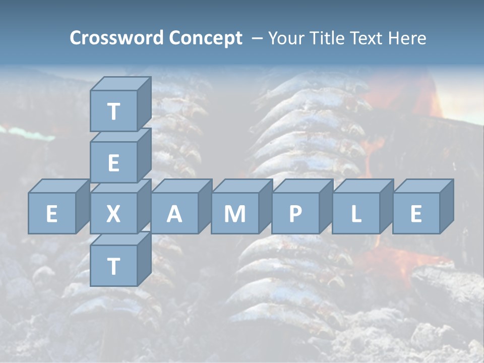 Sardines Kebabs PowerPoint Template