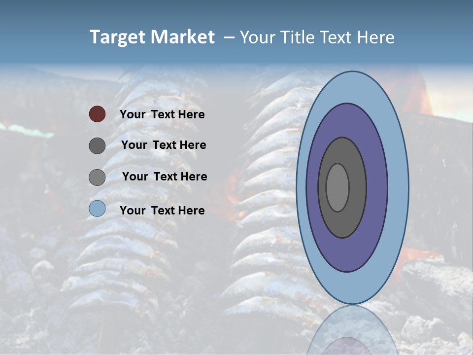 Sardines Kebabs PowerPoint Template