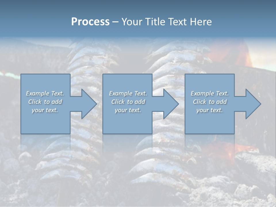 Sardines Kebabs PowerPoint Template