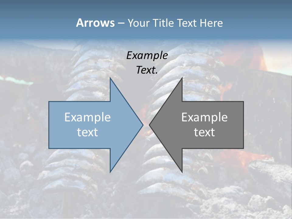 Sardines Kebabs PowerPoint Template