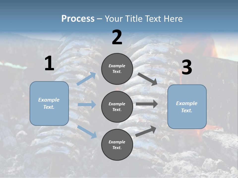 Sardines Kebabs PowerPoint Template