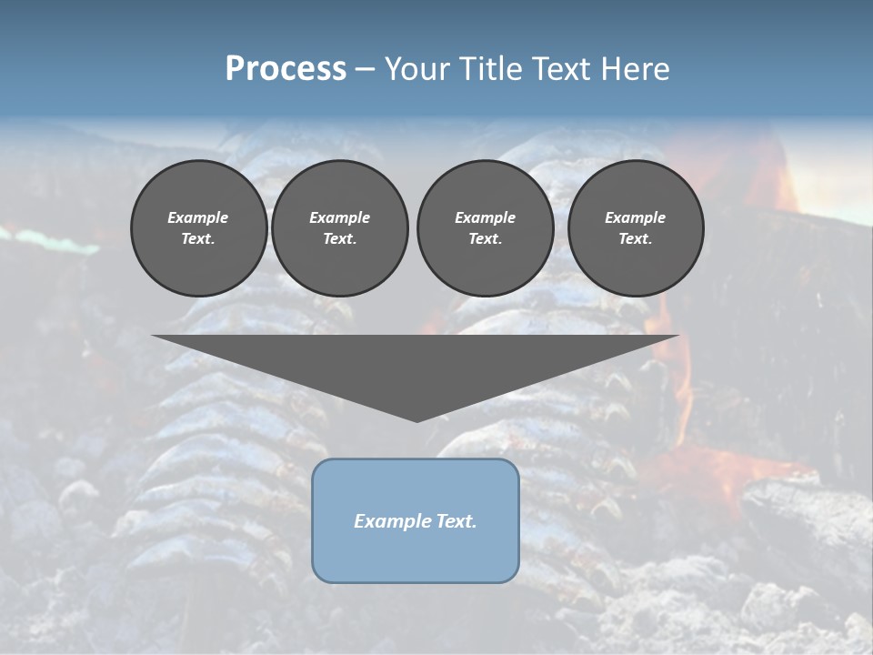 Sardines Kebabs PowerPoint Template