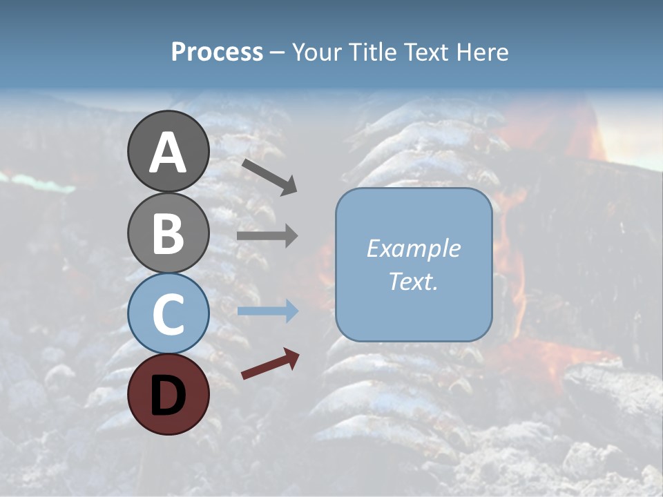 Sardines Kebabs PowerPoint Template
