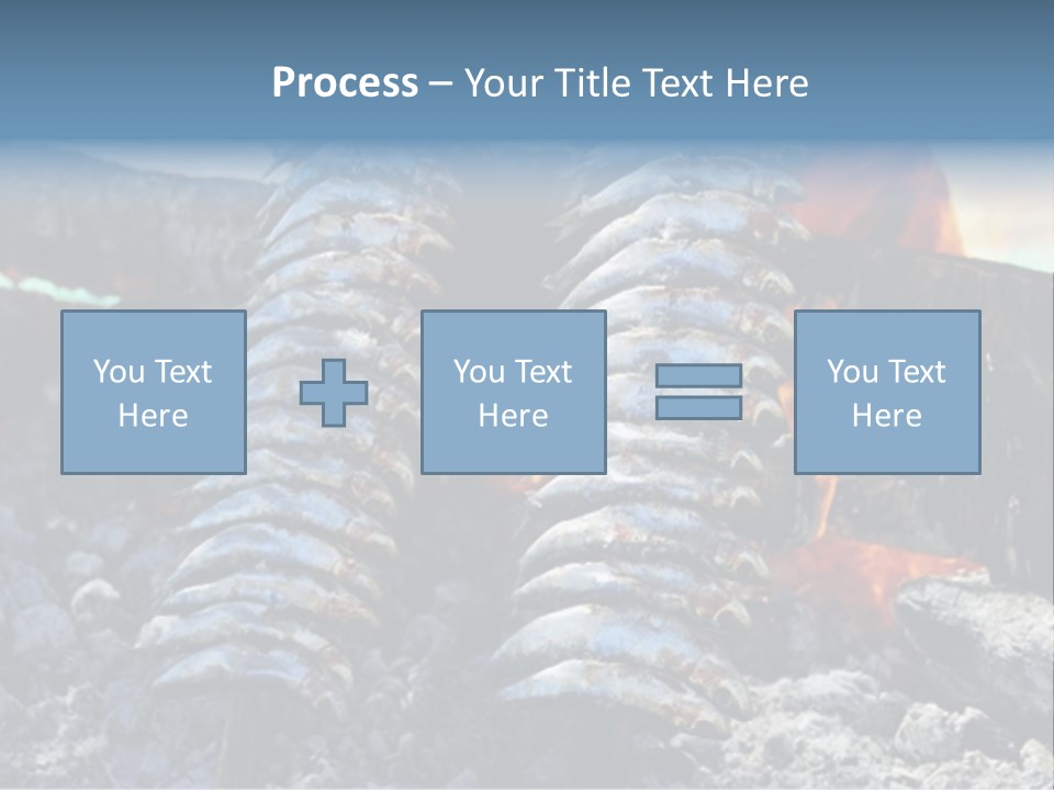 Sardines Kebabs PowerPoint Template