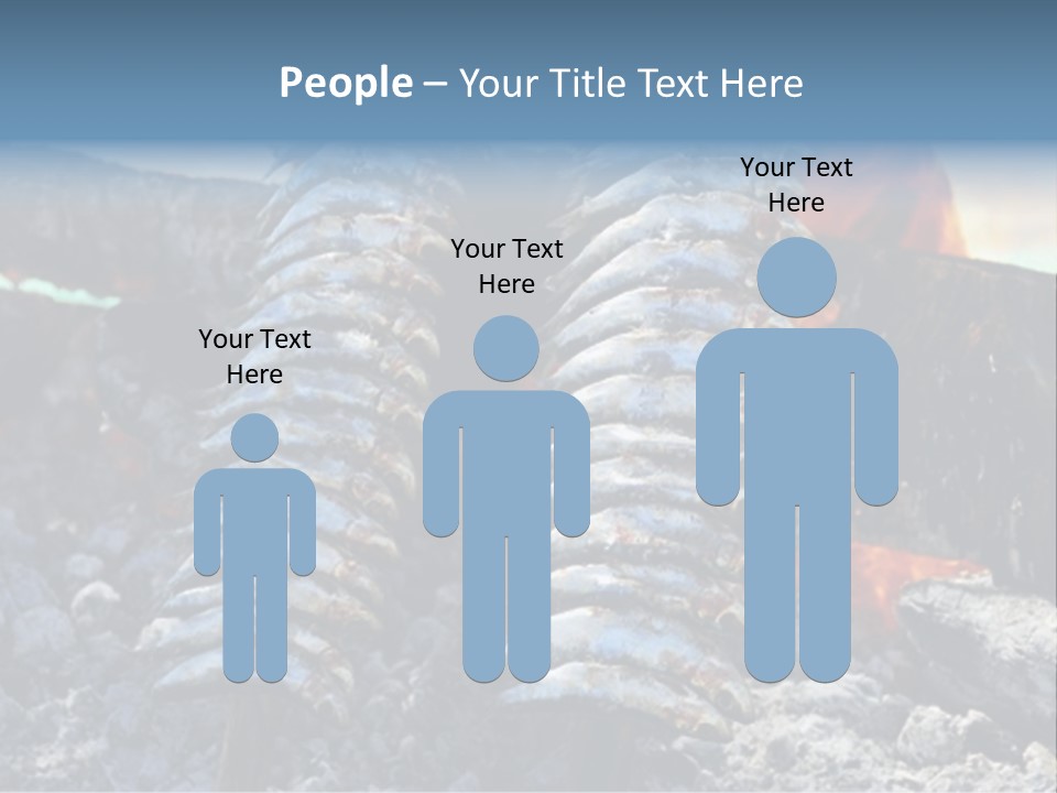 Sardines Kebabs PowerPoint Template