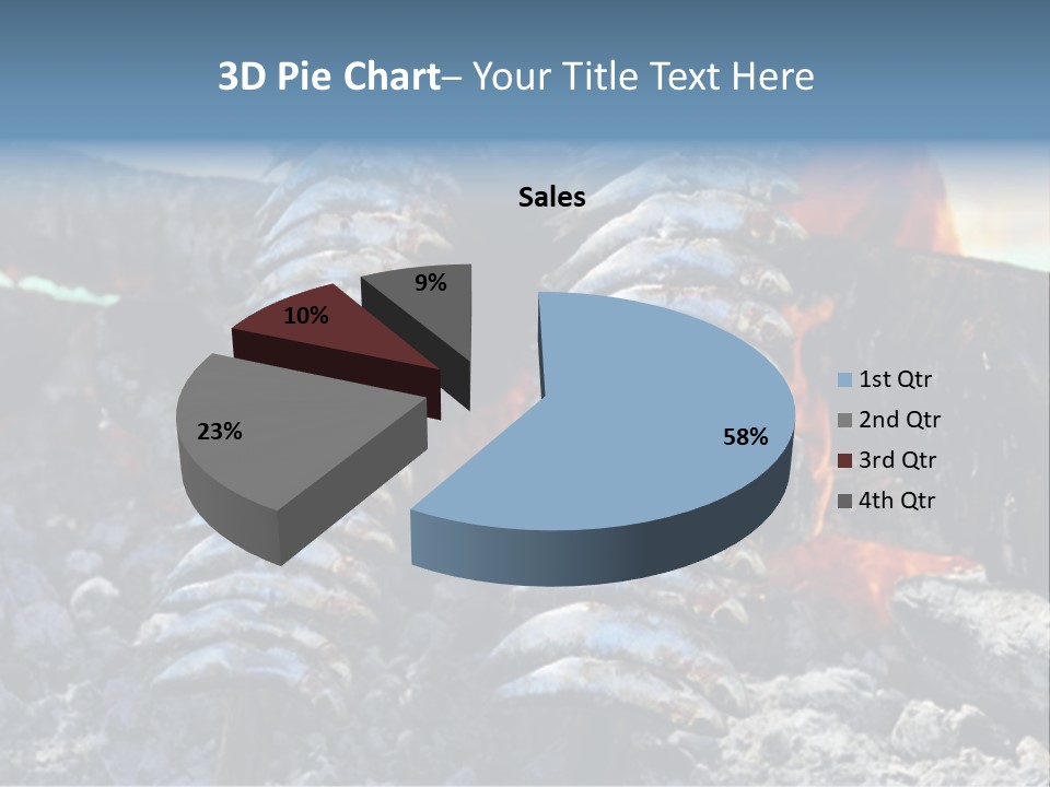 Sardines Kebabs PowerPoint Template