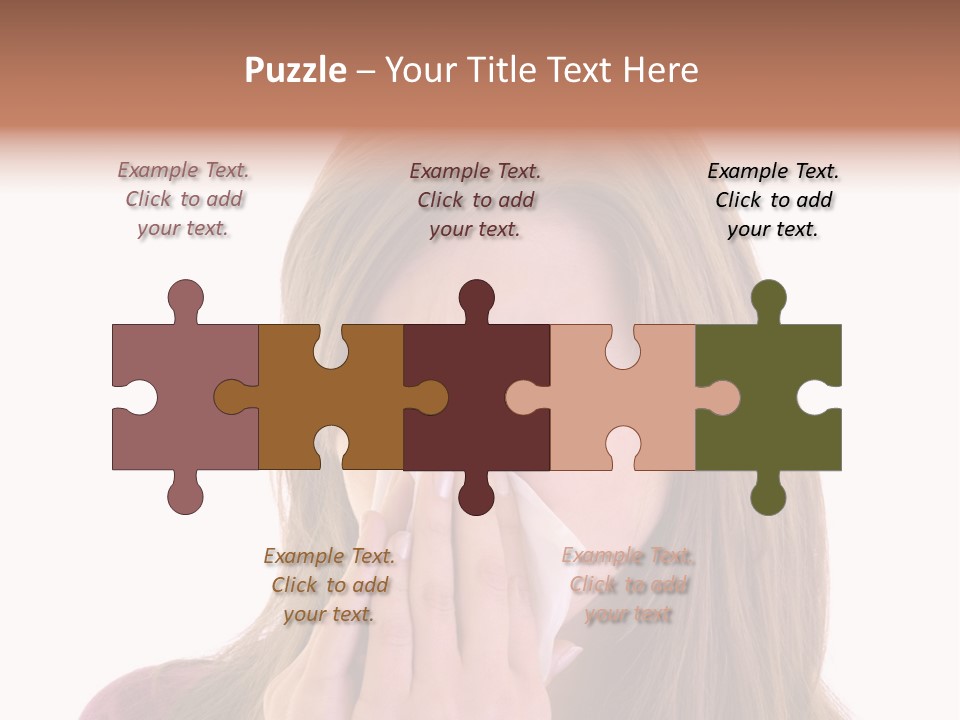 Colorful Electric Light Bulbs Close-Up PowerPoint Template