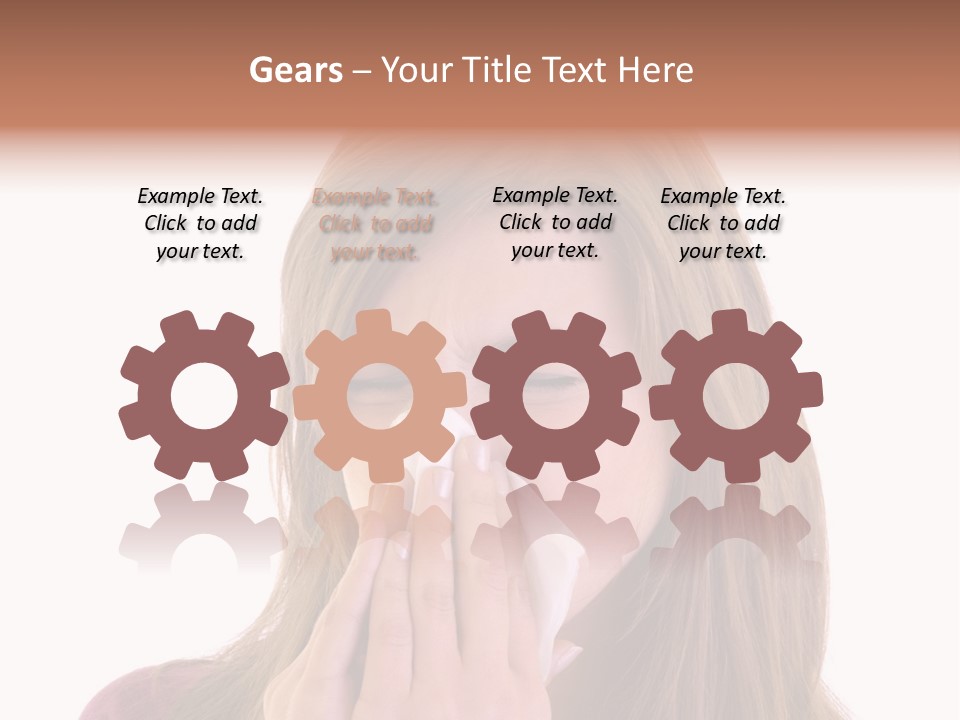 Colorful Electric Light Bulbs Close-Up PowerPoint Template