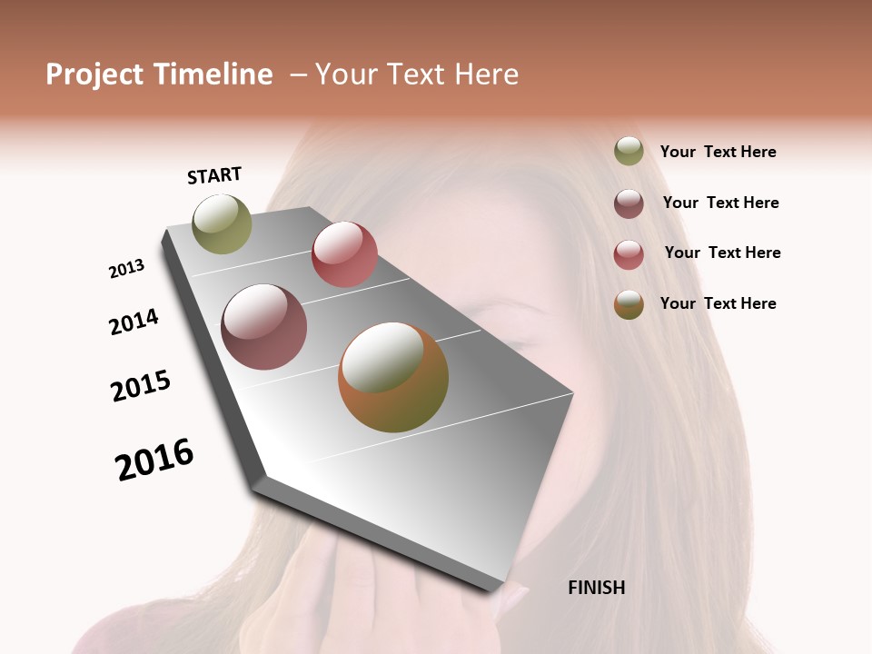 Colorful Electric Light Bulbs Close-Up PowerPoint Template