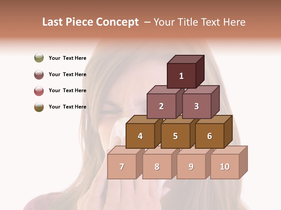 Colorful Electric Light Bulbs Close-Up PowerPoint Template