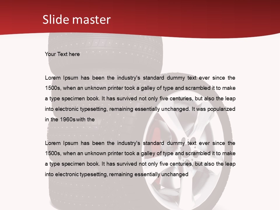 New Wheels PowerPoint Template