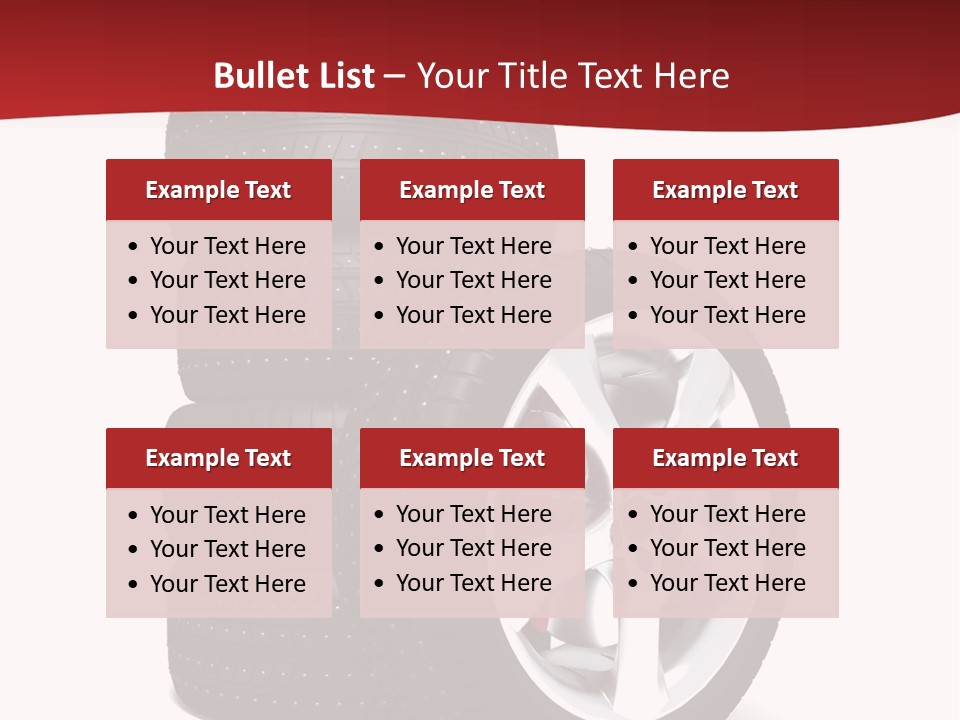New Wheels PowerPoint Template