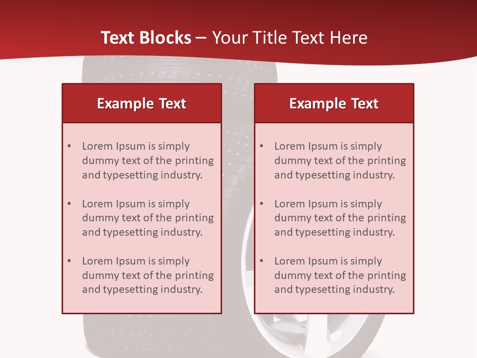 New Wheels PowerPoint Template