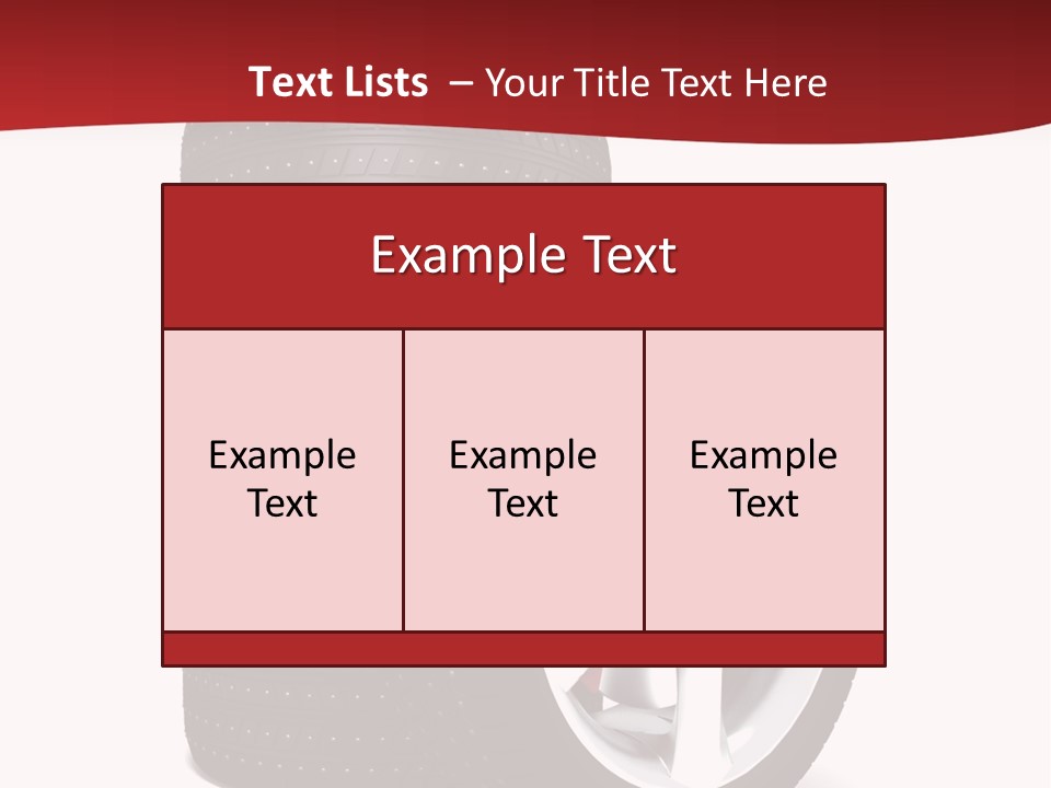 New Wheels PowerPoint Template