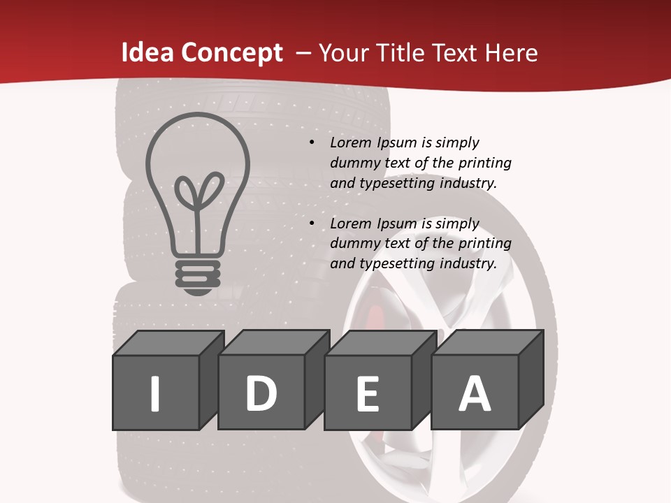 New Wheels PowerPoint Template