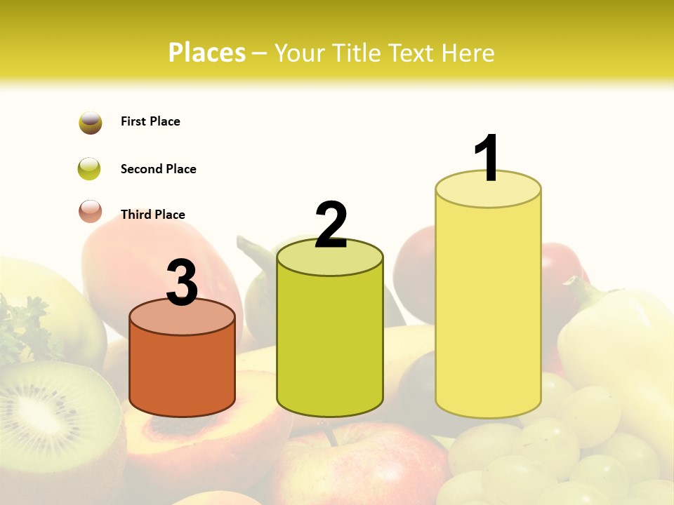 A Little Girl Keeping Yellow Leaves In Her Hands PowerPoint Template