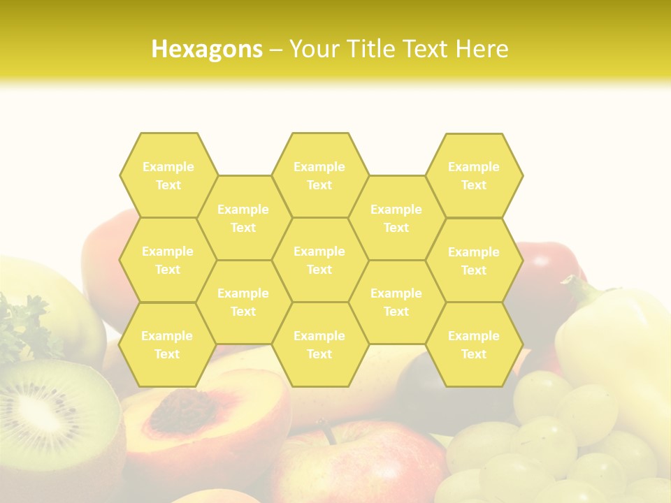 A Little Girl Keeping Yellow Leaves In Her Hands PowerPoint Template