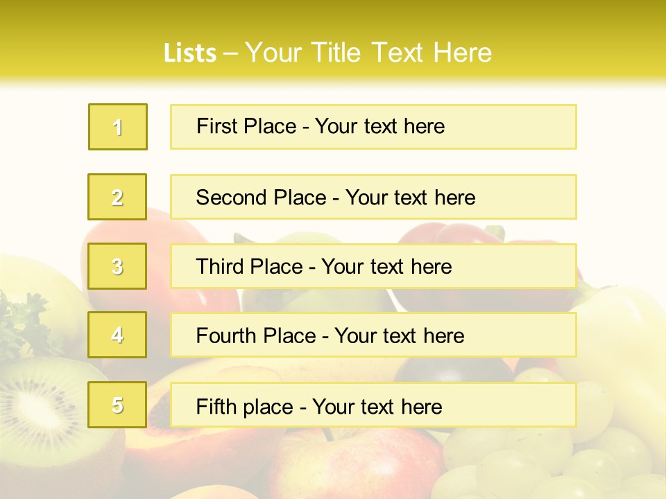 A Little Girl Keeping Yellow Leaves In Her Hands PowerPoint Template