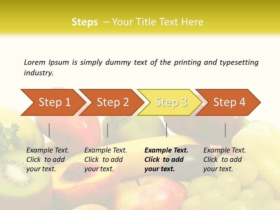 A Little Girl Keeping Yellow Leaves In Her Hands PowerPoint Template