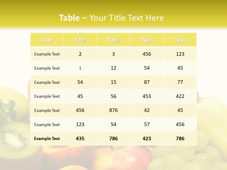 A Little Girl Keeping Yellow Leaves In Her Hands PowerPoint Template