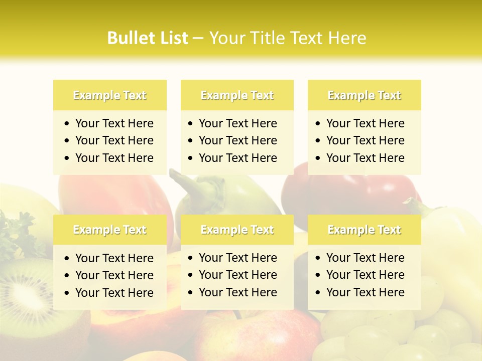 A Little Girl Keeping Yellow Leaves In Her Hands PowerPoint Template