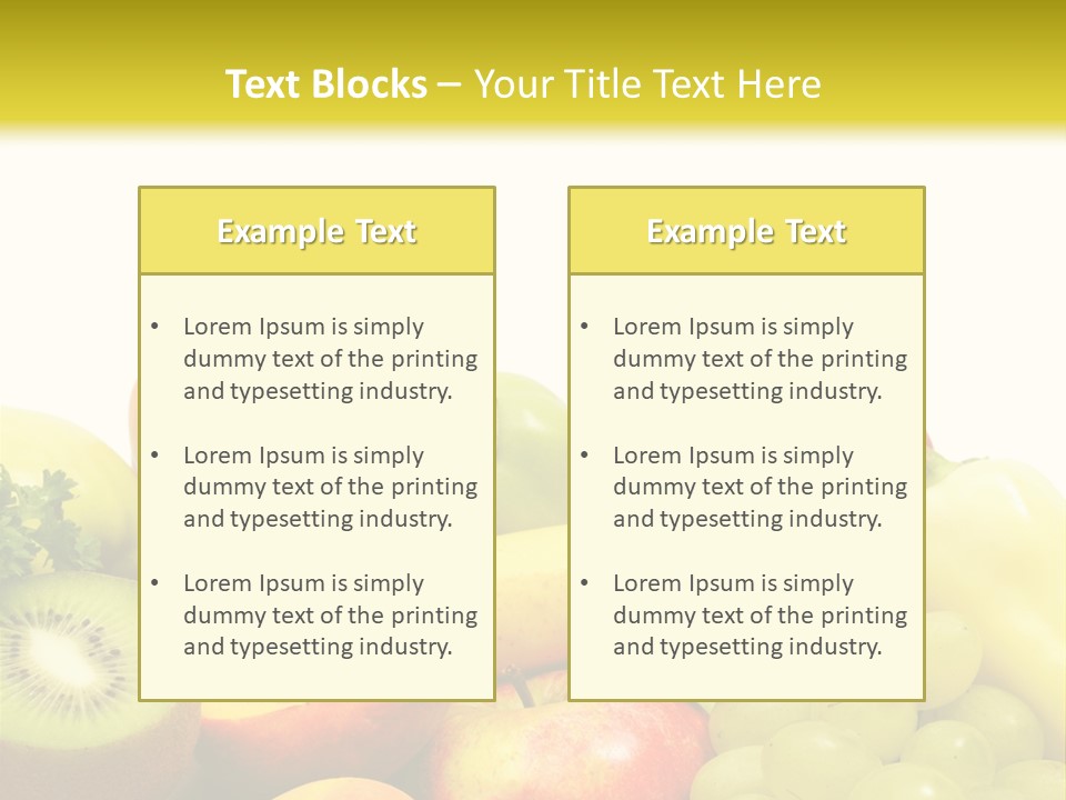 A Little Girl Keeping Yellow Leaves In Her Hands PowerPoint Template