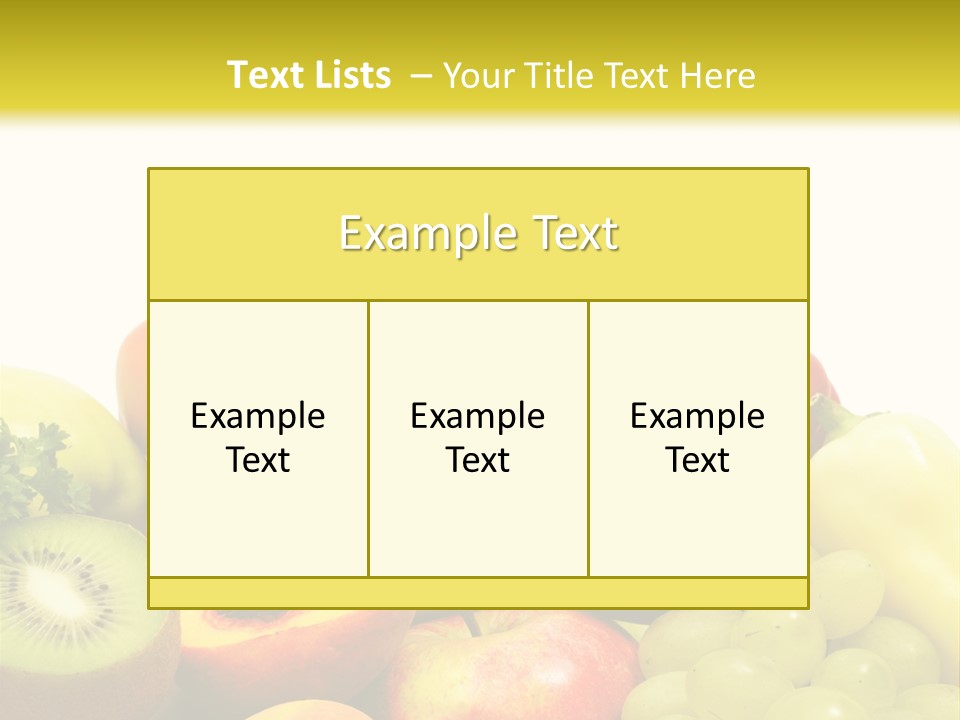 A Little Girl Keeping Yellow Leaves In Her Hands PowerPoint Template